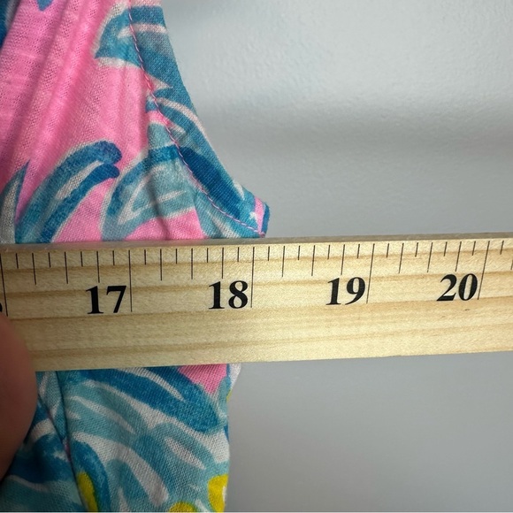 Lilly Pulitzer Essie Sleeveless Top Pelican Pink Beat The Heat Womens Size SMALL - Picture 10 of 11